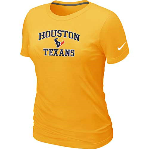 Nike Houston Texans Women's Critical Victory NFL T-Shirt - Black